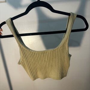 Wilfred Ribbed Knit Tank Top
